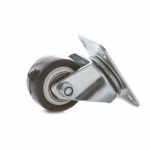 Ratas Haushalt W40PU-B, &Oslash; 4 cm, must/hall