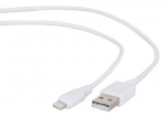 Juhe Gembird, USB/Apple Lightning, valge