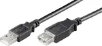 Pikendusjuhe Goobay USB 2.0 USB 2.0 A female, USB 2.0 A male, 3 m, must v.