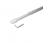 Kardinapuu Okko DIY11.10.01.0802, 80 - 120 cm, &Oslash; 10 mm, valge v.