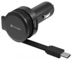 Auto laadija Platinet, USB/USB-C