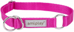 Kaelarihm koertele Amiplay Samba, roosa, 400 - 600 mm x 25 mm, 40-60