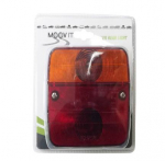 Haagise tagatuli Moovit, 5.5 cm, punane/oranž, 1 tk