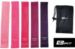 Komplekt EB FIT 5in1 Band Set, 60 cm x 5 cm, must v.
