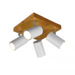 Valgusti lagi Trio Marley 4XGU10, GU10, 4 x 35 W, valge v.