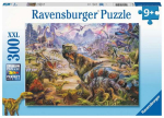 Pusle Ravensburger Dinosaurs 10817398, 49 cm x 36 cm, 300 tk, mitmev&auml;rviline