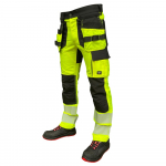 T&ouml;&ouml;p&uuml;ksid meeste/universaalne Pesso Uranus Flexpro CL2, must/kollane, C52 suurus