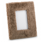 Fotoraam AmeliaHome Fur, 21 cm, pruun