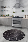 Vaip Conceptum Hypnose Marble 882CHL1091, valge/must, 100 cm x 100 cm