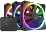 &Otilde;hkjahuti korpusele NZXT F120 RGB 3-Pack + Controller, 120 mm x 120 mm