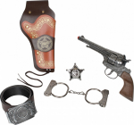 Komplekt Pulio Cowboy 155235/0 Pruun v.