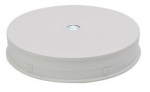 Alus Puluz LED Rotating Turn-Table Display Stand White, 240 V, 30 cm