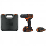 Akukruvikeeraja koos akuga Black & Decker BDCDC18KB, 18 V, 1.5 Ah