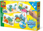 Joonistustarvik SES Creative Dinos 14465S, mitmev&auml;rviline