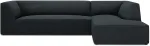 Nurgadiivan Micadoni Home Ruby 4 Seats, must v., parem, 273 x 180 cm x 69 cm