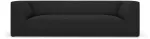 Diivan Micadoni Home Ruby MIC_3S_137_F1_RUBY6, must v., 232 x 92 cm x 69 cm