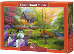 Pusle Castorland Secret Garden 53858, 33 cm x 47 cm, 500 tk, mitmev&auml;rviline