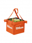 Tennisepalli korv Wilson BASKET FOR TRAINING BALLS ORANGE WRZ541100, oranž