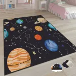 Vaip Conceptum Hypnose 660 487KRL1927, must v./mitmev&auml;rviline, 280 cm x 180 cm