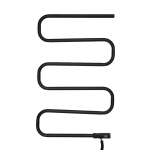 Elektriline r&auml;tikuradiator Thema Lux BK-107-110W, must v., 92.5 cm x 55.5 cm, 110 W