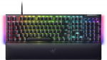Juhtmega m&auml;nguklaviatuur Razer BlackWidow BlackWidow V4 Razer Yellow, Inglise (US), must v.
