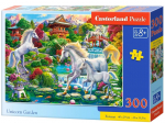 Pusle Castorland Unicorn Garden 030521, 29 cm x 40 cm, 300 tk, mitmev&auml;rviline