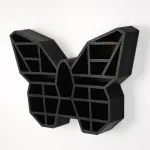 Seinariiul Kalune Design CRY007-S, must v., 40 cm x 27 cm x 6 cm