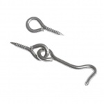 Konks Domax 8871 K-60 201, h&otilde;be, 6 cm x 1.4 cm