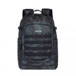 S&uuml;learvuti seljakott Rivacase 7631 navy camo 28L Rucksack, must v./s&uuml;gavsinine v./tumehall v., 28 l, 15.6"
