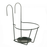 Lillepotihoidik Garden Center 20677, metall, roheline