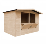 Puidust ostukiosk Timbela M150, 199 cm x 303 cm x 232 cm