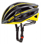 Jalgrattakiiver lastele Uvex 5 Race, must/kollane, 52-56 cm