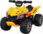 Laste elektriline ATV Ramiz The Fastest, kollane v.