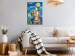 Maalimine numbrite j&auml;rgi Artgeist Freaky Cat MA_0609, mitmev&auml;rviline, 40 x 60 cm