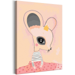 Maalimine numbrite j&auml;rgi Artgeist Ashamed Mouse MA_0578, mitmev&auml;rviline, 40 x 60 cm
