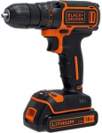 Akul&ouml;&ouml;ktrell-keeraja koos akuga Black & Decker BDCDC18K, 18 V, 1.5 Ah