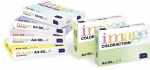 Kontoripaber Image IC London, 80 g/m&sup2;, tumepunane v., 29.7 cm x 21 cm