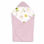 Beebi tekk-&uuml;mbrik Lionelo Travel, 90 x 90 cm, roosa v.