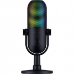 T&ouml;&ouml;laua mikrofon Razer Razer Seiren V3 Chroma, must v.