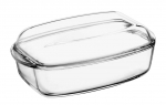 Klaasn&otilde;ud Pyrex Essentials, l&auml;bipaistev v., 33 cm x 13 cm, 4.6 l