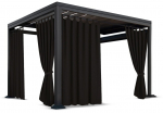 Paviljoni kardin ZMOS-11, 155 x 250 cm, must v.