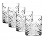 Klaaside komplekt Pasabahce Timeless, karastatud klaas, 0.420 l, 4 tk