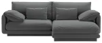 Nurgadiivan Micadoni Torino Structured, tumehall v., parem, 220 x 170 cm x 83 cm