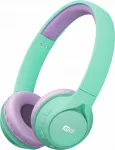 Juhtmeta k&otilde;rvaklapid lastele MEE Audio KidJamz KJ45BT, roheline v./violetne v.