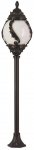 Vabalt seisev v&auml;lisvalgusti Opviq BSU-68182-BSY-M1-B, 60W, E27, IP65, must v., 30 cm x 110 cm