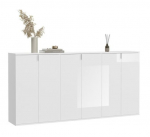 Kummut MC Akcent Projekt X X07A9S21, valge v., 99 cm x 34 cm x 183 cm