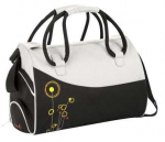 Ema kott Badabulle Bowling, valge/must