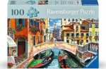 Pusle Ravensburger XL Venice, 19.2 cm x 27.6 cm, 100 tk, mitmev&auml;rviline