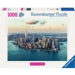 Pusle Ravensburger Beautiful Skylines New York, 50 cm x 70 cm, 1000 tk, mitmev&auml;rviline