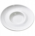 S&uuml;gav taldrik prae Sagaform Basic, &Oslash; 27 cm, valge